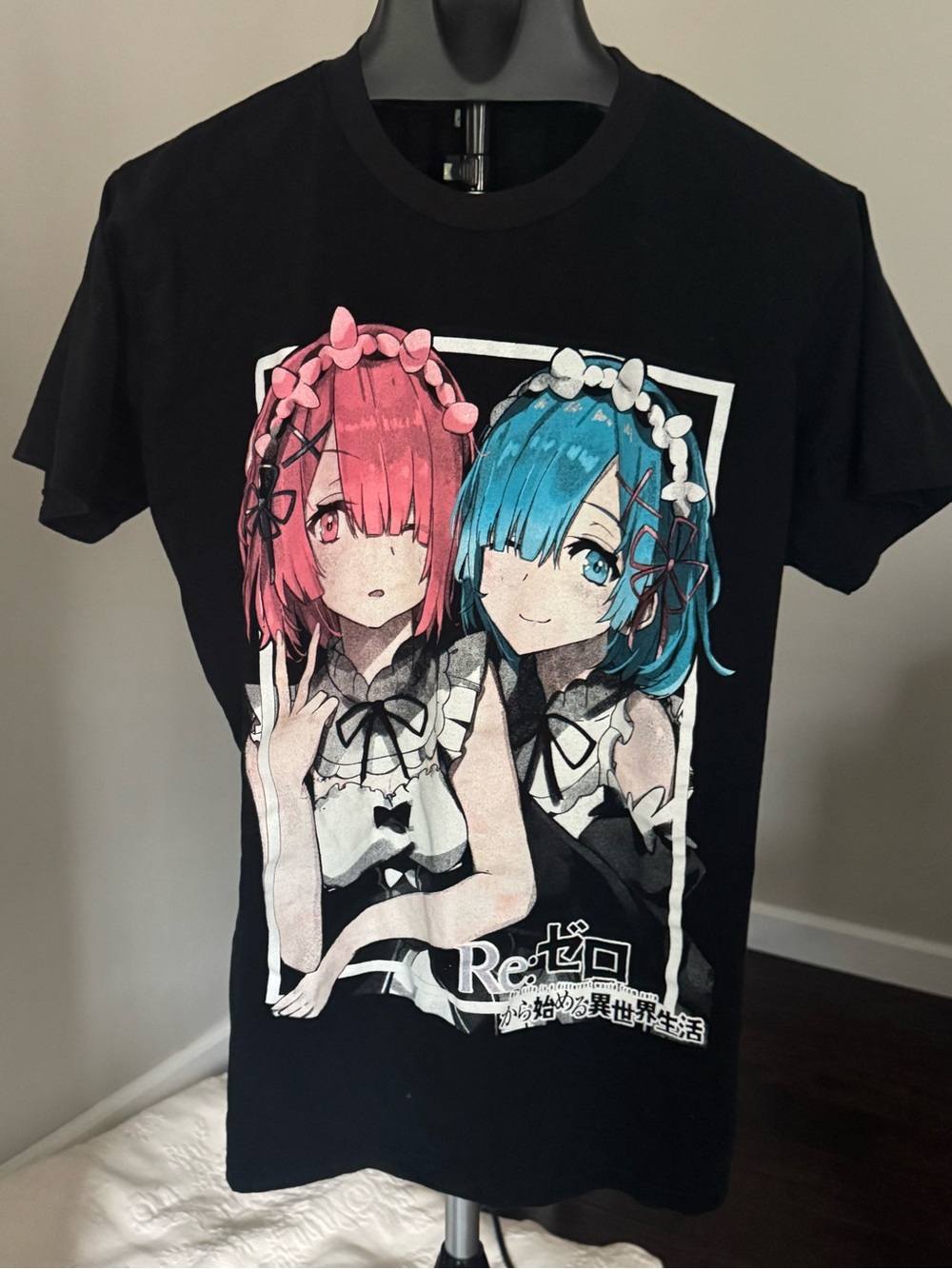 Destroy Black Anime Graphic Man T-Shirt
